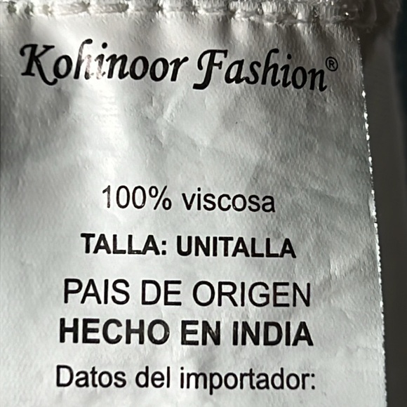 Kohimoor ombre tie shoulder wide leg jumpsuit one size - Picture 7 of 13